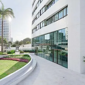  Apartamento Flat 1402 Com Vista Mar, Edf Club Porto Do Mar Brasil